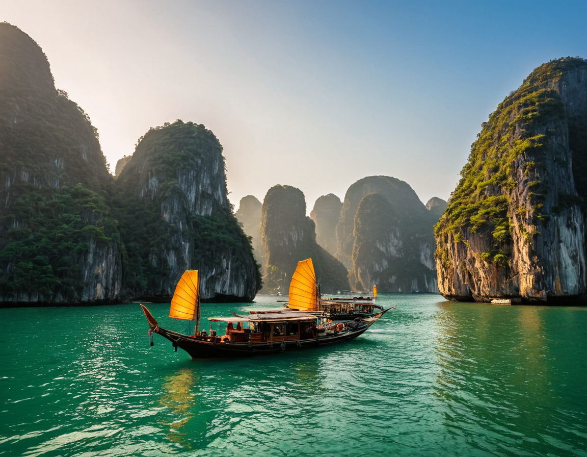Featured image for blog post: Island Hopping Ha Long Bay Boats