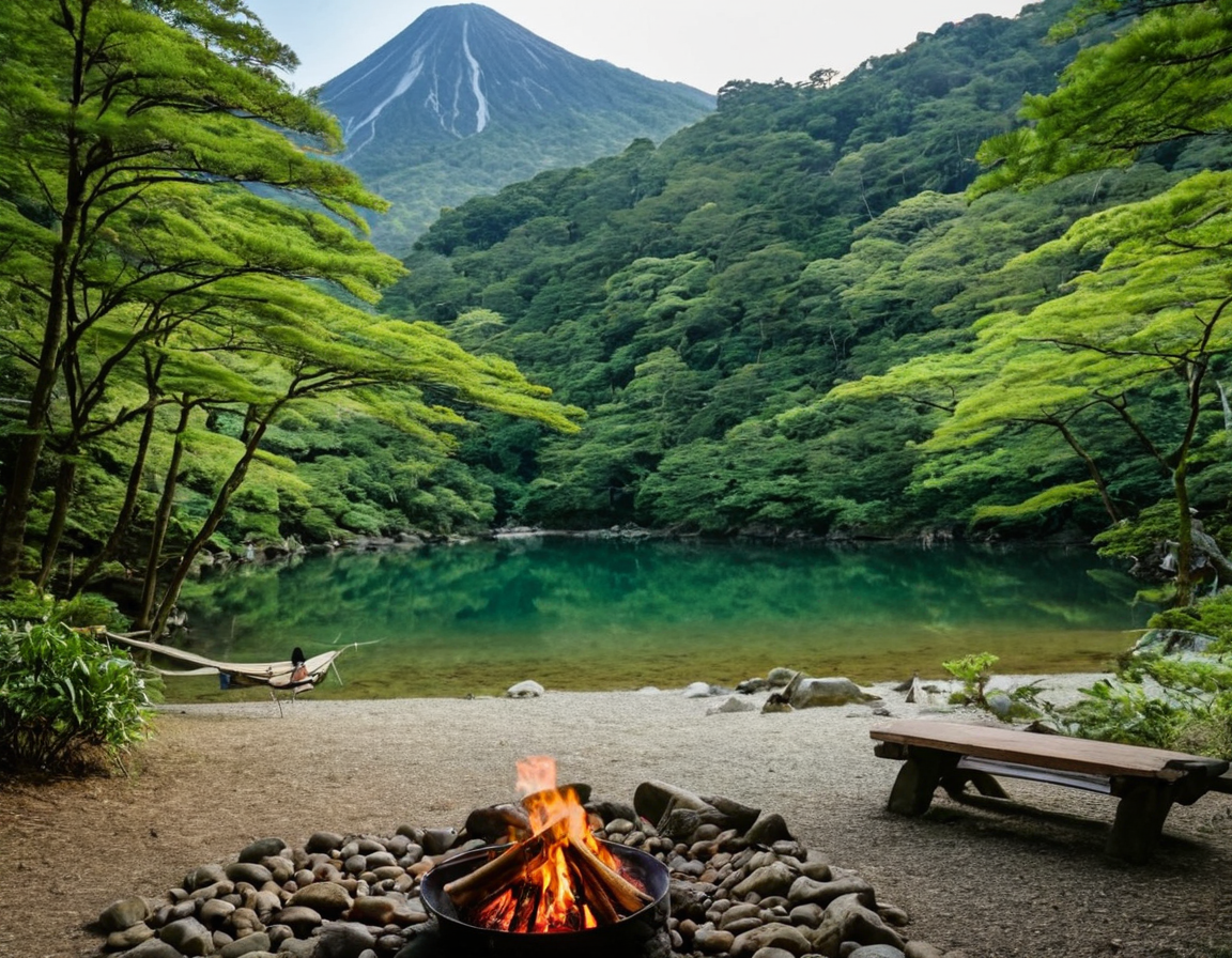 Featured image for blog post: Japan Camping with CouchSurfers - Budget Tips